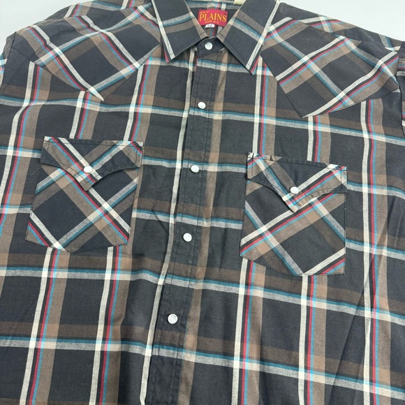 ELY Plains Western Pearl snap shirt - Picture 3 of 5